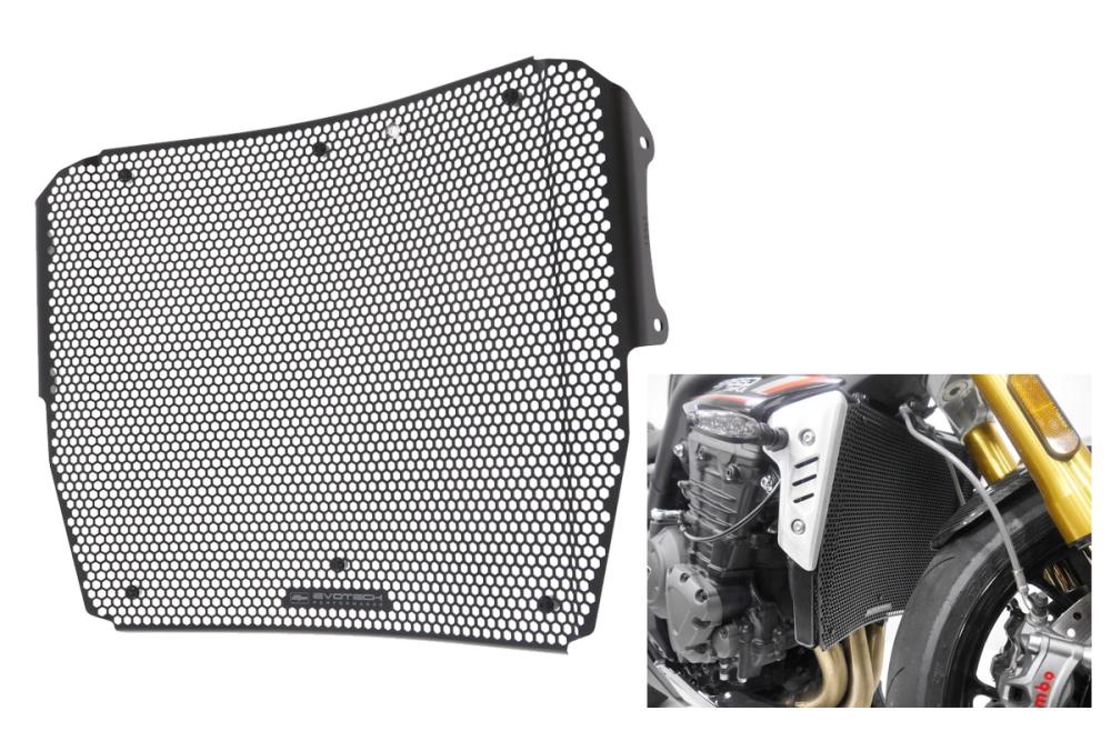 Triumph Speed Triple 1200 RS Radiator Guard Evotech Performance from 2021