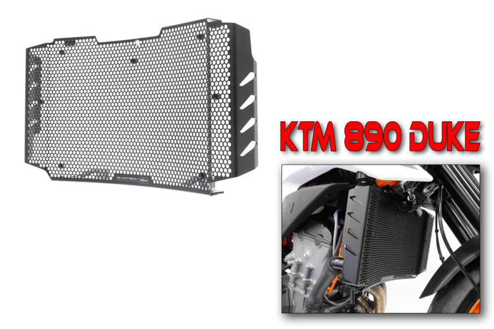 KTM 890  from 2020 Radiator guard from  Evotech Performance