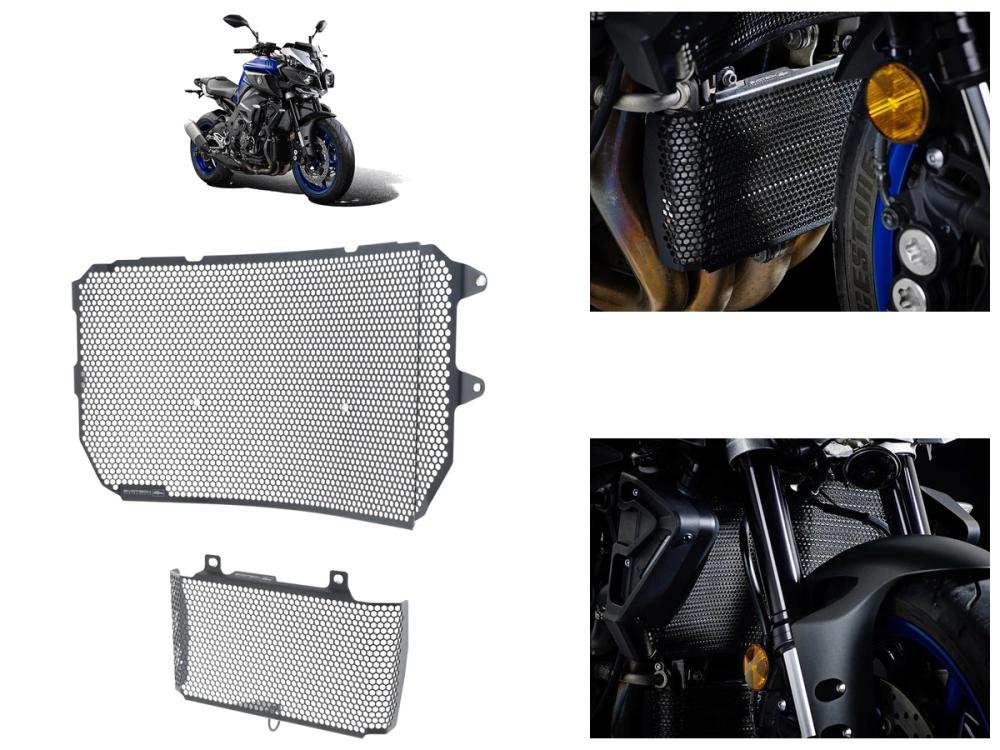 Yamaha FZ-10 / MT-10/ MT-10 SP - Water / oil cooler protection from 2016 Evotech Performance