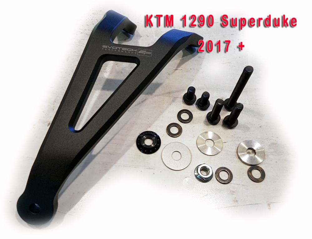 EVOTECH Performance auspuffhalter KTM Superduke 1290 SDR 2.0 ab 2017