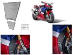 Water & oil cooler protection Honda CBR 1000 RR-R / SP from 2020 Evotech Performance